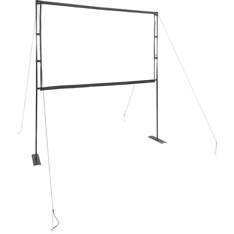 Vidaxl - cran de projection avec supports 100 pouces 16:9