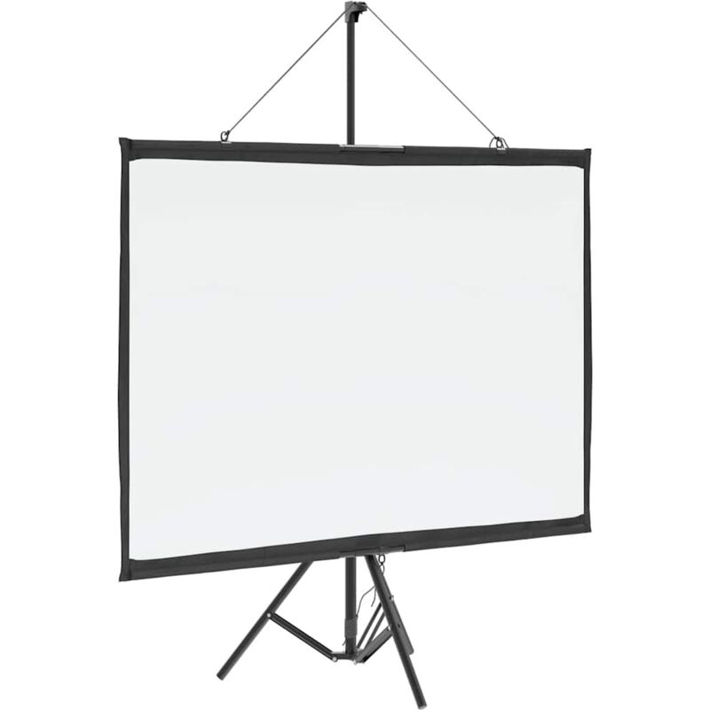 vidaXL &Eacute;cran de projection tr&eacute;pied - 72 pouces