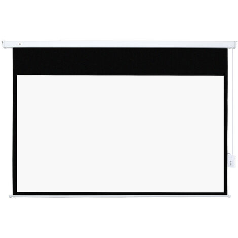 Ecran de projection MELIES motorisé blanc 4K HD