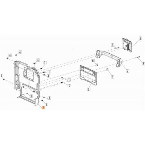 ÉCRAN DE PROTECTION EMAK ORIGINAL L66152731
