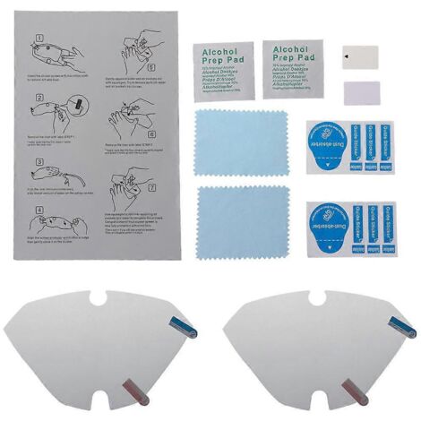 Écran de protection pour tableau de bord Yamaha NVX Aerox 155 - Film anti-rayures pour cluster et dash - Lot de 2 protections instrument
