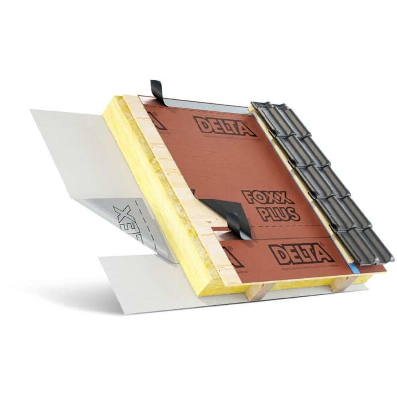 Doerken - Ecran de sous-toiture hpv Delta-Foxx Plus 1.5x50m - 202728