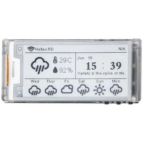 Écran E-Ink 2,13 pouces Meshtastic LoRa pour Esp32 (sans LoRa)