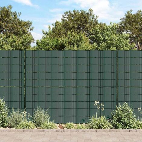 Écran en treillis de jardin Magnifique - Brise Vue Jardin Balcon Terrasse - PVC 70 x 0,19 m Vert Chic-308748