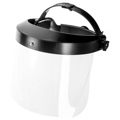 Écran facial anti-éclats, 1 mm d'épaisseur (verre de protection remplaçable)