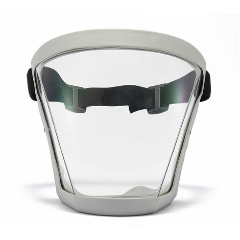 Ecran facial de protection, écran facial complet antibuée, écran facial complet de protection, écran facial bionique transparent HD, écran facial de sécurité, sangles réglables, résistant à la poussiè