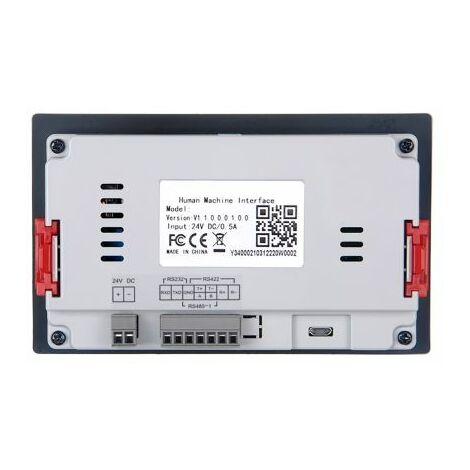 Écran HMI tactile LCD, TFT 4,3 pouces Coloré, 480 X 272pixels 142 x 86 x 30,3 mm USB ( Prix pour 1 )