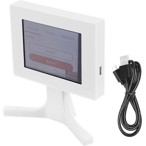 Écran LCD blanc Nerdminer V2 56 kHz/s 2,8 pouces