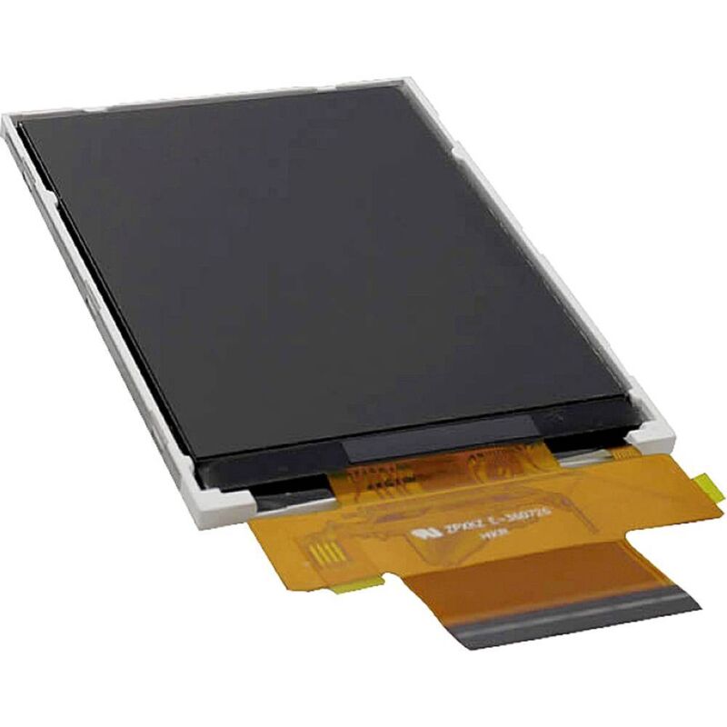 Display Elektronik Écran LCD blanc 240 x 320 Pixel (l x H x P) 50 x 69.2 x 2.5 mm DEM240320KTMH-PW-N A264662