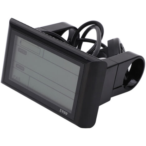 Écran LCD étanche S900 pour vélo électrique 36V/48V - Compteur de vitesse avec protocole 2 - Affichage pour bicyclette