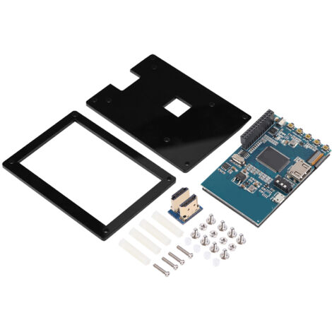 Écran LCD HDMI IPS 1080P 60 IPS pour Raspberry Pi avec boîtier acrylique noir