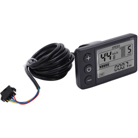 Écran LCD S866 pour Vélo Électrique 24V 36V 48V - Affichage Contrôleur Scooter avec Connecteur SM
