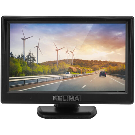 Écran LCD TFT haute définition de 5 pouces, étanche, pour caméra de recul de voiture