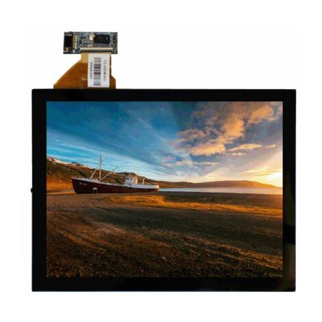 Ecran LCD TFT RS PRO, 8pouce, interface HDMI, 1024 x 768pixels, rétroéclairage LED écran tactile ( Prix pour 1 )