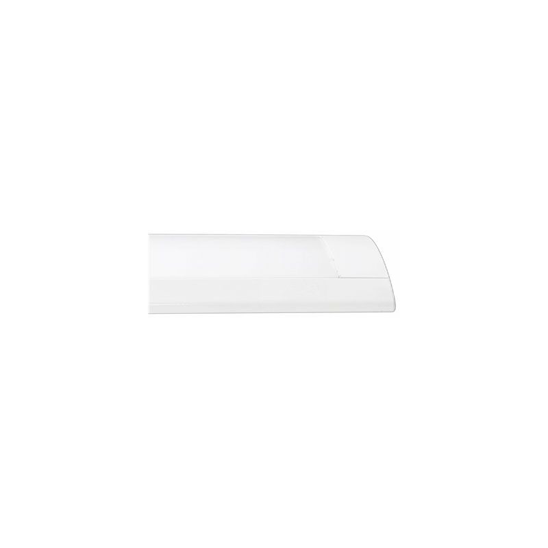 Matel - Ecran led blanc ip20 2 tubes métal 18w 120cm