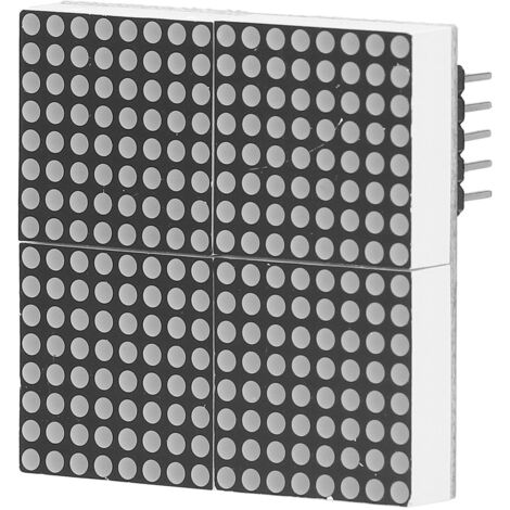 Écran LED Matriciel 16x16 Rouge Compatible Raspberry Pi - Affichage à Points Lumineux