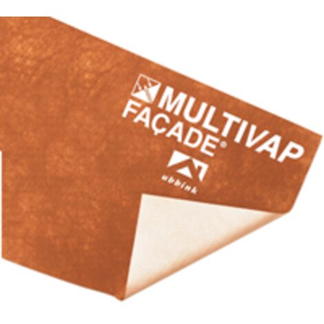 Écran pare-pluie Multivap Façade UBBINK - couleur tobacco - 3m x 50m - 150m² - 204448