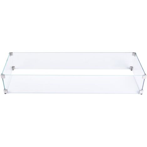 Écran pare-vent rectangulaire,  102, 6x38, 7x18