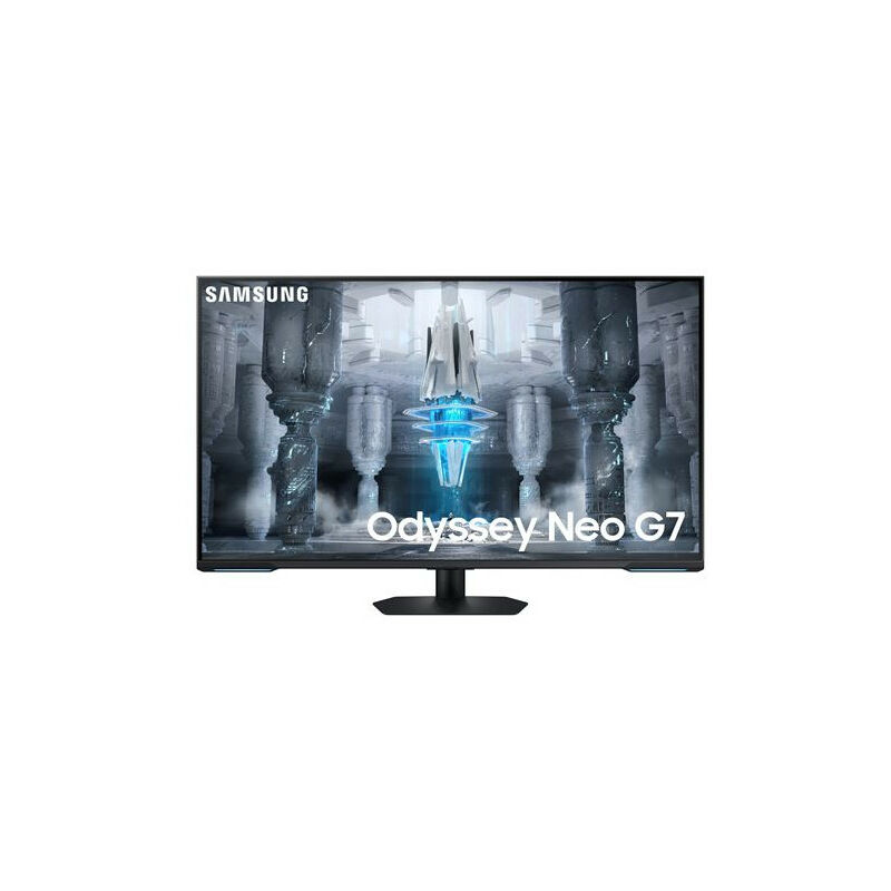Samsung - Ecran pc gaming Odyssey Neo G7 G70NC 43 4K uhd Blanc - Blanc