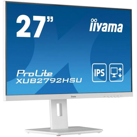 Ecran iiyama 27 XUB2792HSN-B5 1920x1080 75Hz 4ms Dock USB-C RJ45