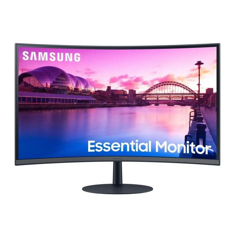 Samsung - Ecran pc Incurvé LS32C390EAUXEN - 32 fhd - Dalle va - 4 ms - 75Hz - amd Freesync