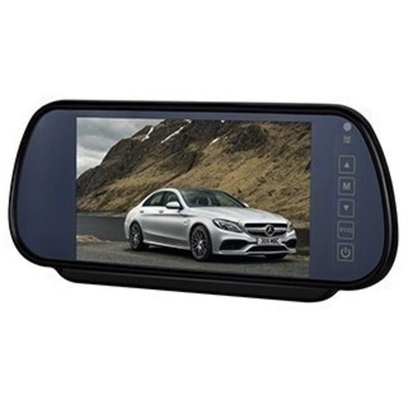 Ecran rétroviseur 7' pour caméra de recul Vechline pour caravane et camping-car