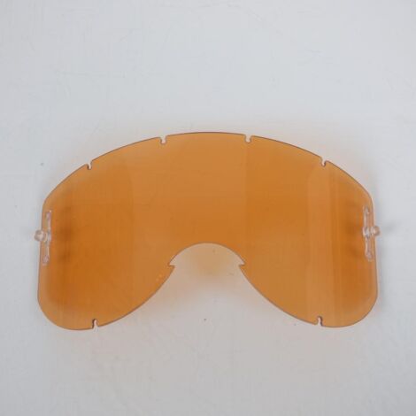Écran simple orange pour masque lunette cross Smith Option moto