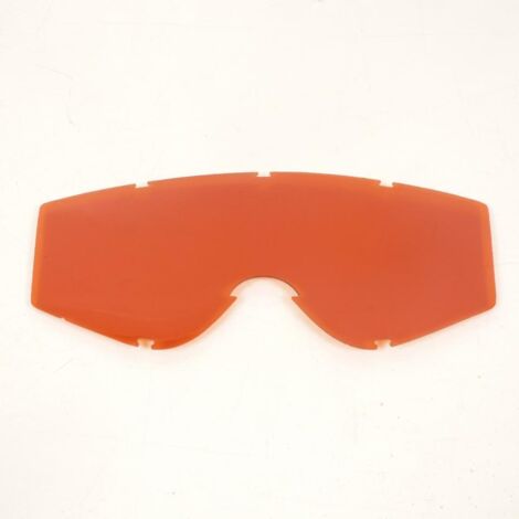 Écran simple teinté orange pour masque cross First moto quad