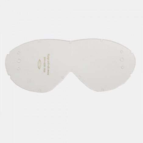 Écran simple transparent pour masque lunette cross Smith Sonic