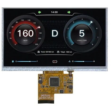 Écran tactile résistif LCD 7,0" 800x480 DWIN HMI