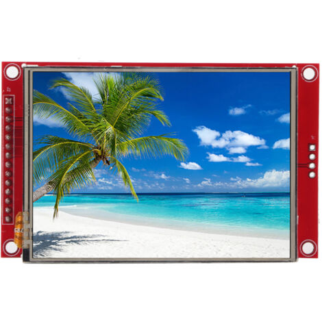 Écran tactile TFT 3,2 pouces 240x320 avec lecteur de cartes SD intégré