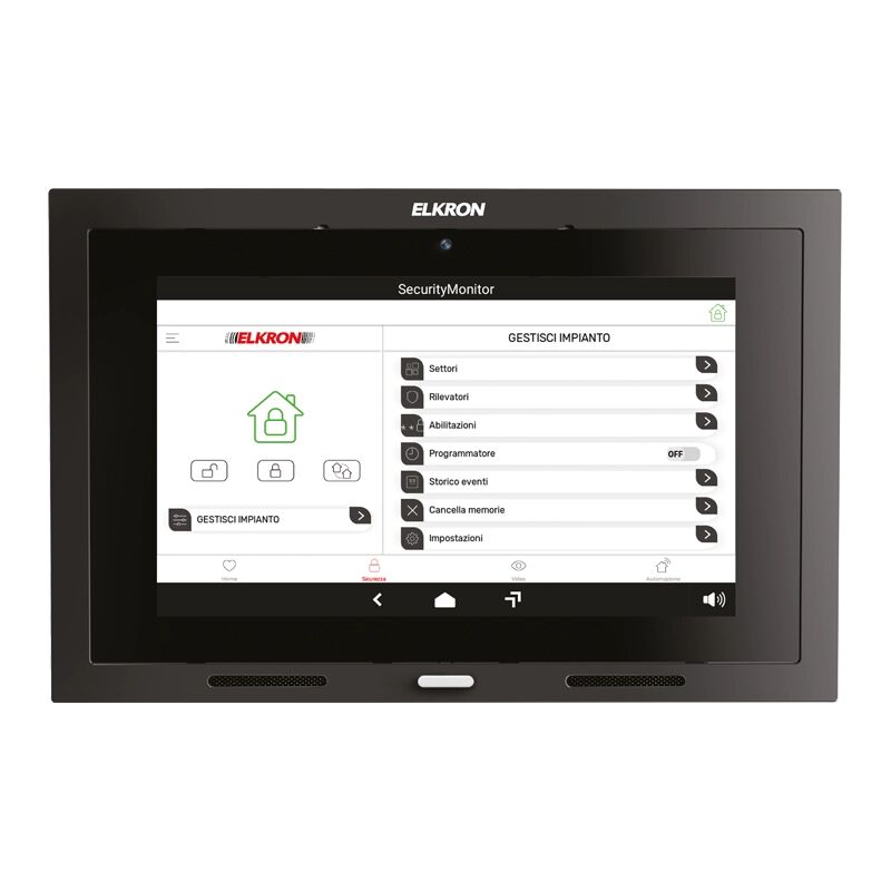 TS700/7 Écran tactile 7". Alimentation PoE, connexion LAN/WIFI, micro caméra HD, lecteur de proximité Mifare