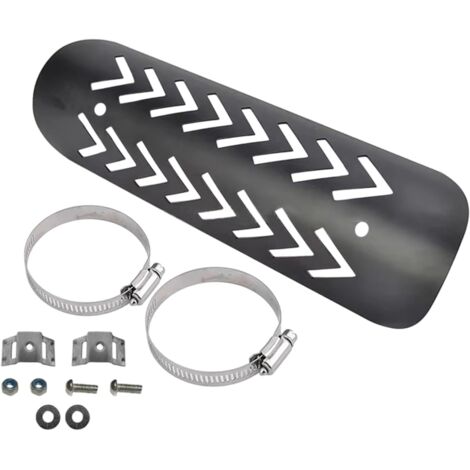 Écran Thermique pour Moto - Couverture Anti - Brûlure pour Échappement -