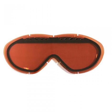 Écran ventilé orange pour masque lunette cross Smith Sonic Sol-X