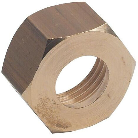 ECROU 6 PANS BRUT LAITON POUR JOINTS GRIPP