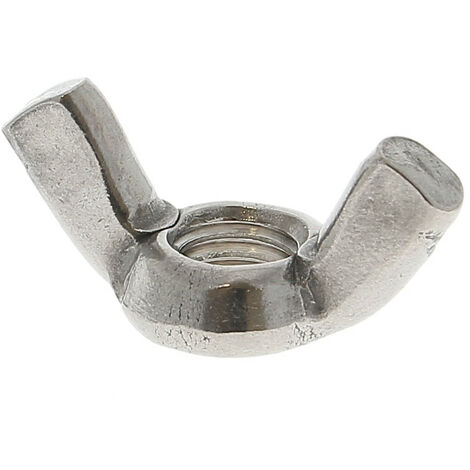 Ecrou A Ailettes Forme Américaine M12 Inox A2