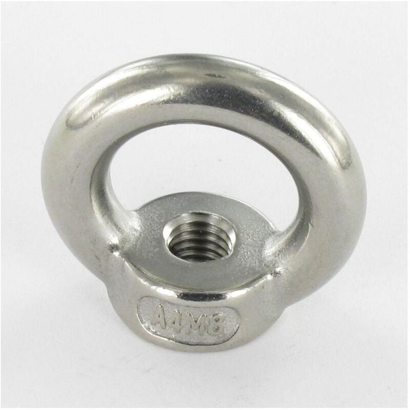 Ecrou à Anneau M10 Inox A2-10 pièces