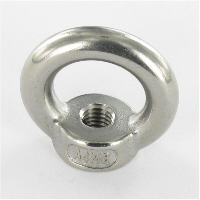 Ecrou à Anneau M12 Inox A2-100 pièces