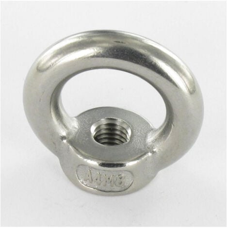 Ecrou à Anneau M12 Inox A4-20 pièces