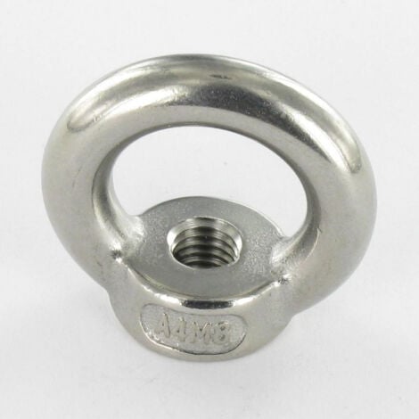 Ecrous à anneau inox - 1 pc - 20 mm - A4 ❘ Bricoman