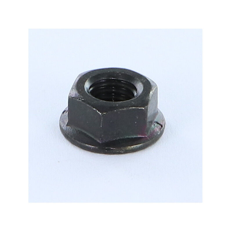 Vis Express - Ecrou à embase Cranté M7 Pas de 100 Acier zingué noir-200 pièces