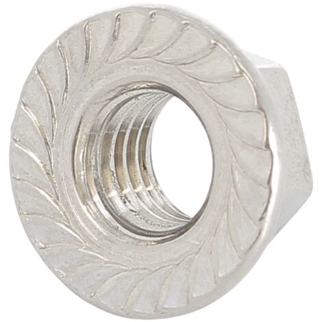 Ecrou A Embase Lisse M12 Inox A2 DIN 6923