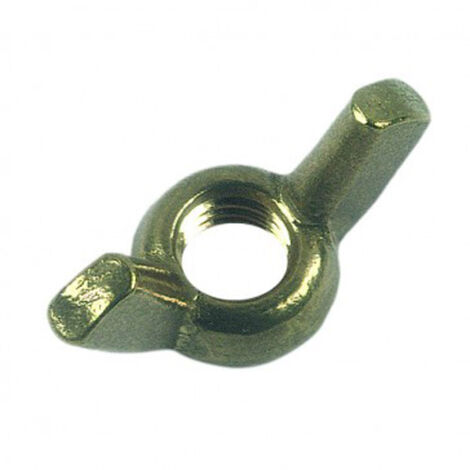 Écrou à oreilles forme américaine Laiton - 4 mm- Vendu par 200