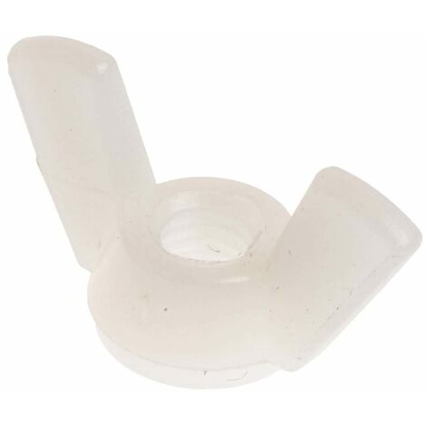 Ecrou à oreilles Nylon, M5 ( Prix pour Sachet de 25 )