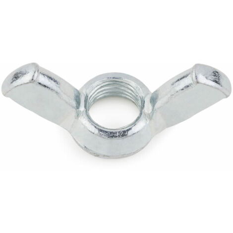 Écrou à oreilles - Zingué M6 - Boite de 250
