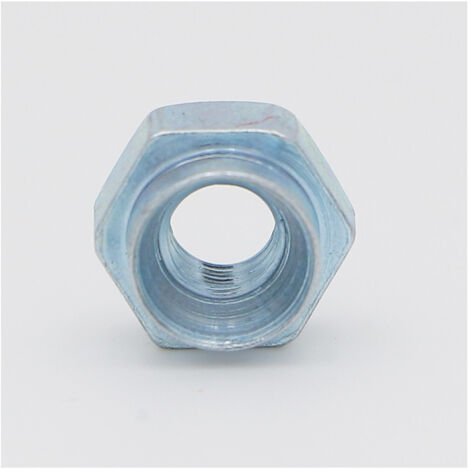 Ecrou à riveter Hexagonal Acier zingué M6 Epaisseur tole 1.2MM-250 pièces