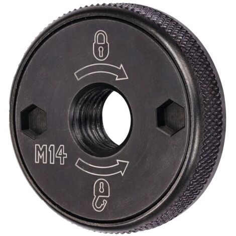 Ecrou à serrage rapide sans clé DEWALT DT3559 pour meuleuse M14