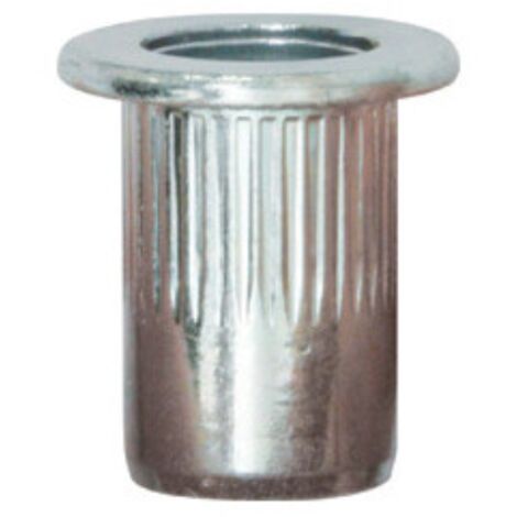 écrou à sertir acier m8-1.25 0,5 3 mm