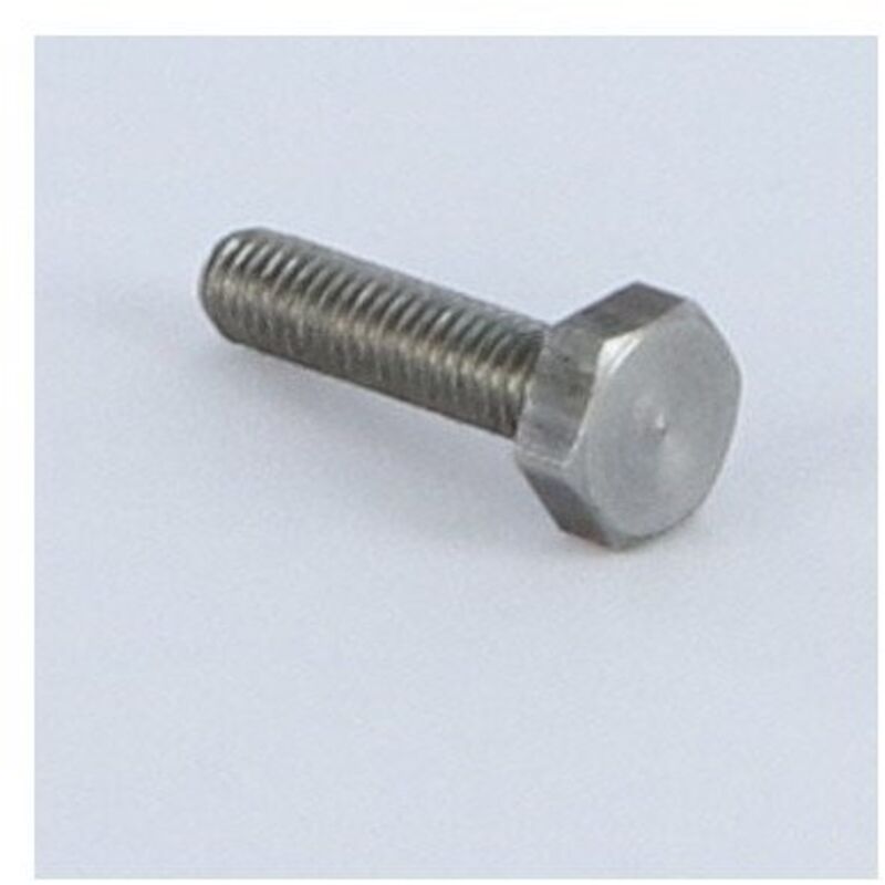 Vis métaux Tête hexagonale th M3X8 Acier brut-100 pièces