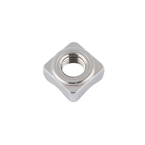Ecrou à souder Carré M5 Inox A4-200 pièces